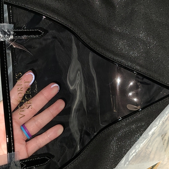 Victoria's Secret Metallica and Clear Tote Bag - Picture 2 of 16